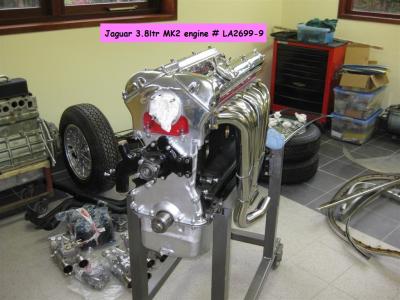 1900 Jaguar parts MK2 engine LA2699-9