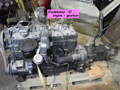 1937 Studebaker engine + gearbox