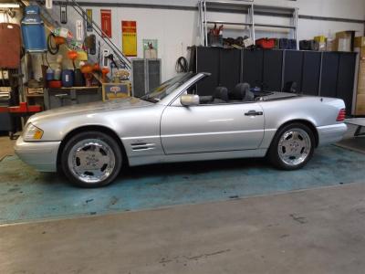 1997 Mercedes - Benz 600SL R129 Roadster Silver