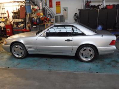 1997 Mercedes - Benz 600SL R129 Roadster Silver