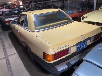 1977 Mercedes - Benz 450SL W107 Roadster yellow