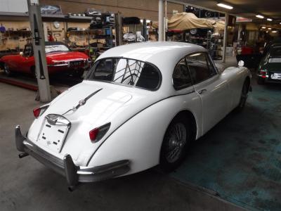 1958 Jaguar XK 150 Coupe white