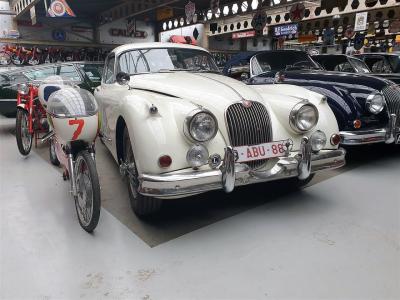 1958 Jaguar XK 150 Coupe white