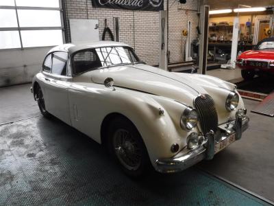 1958 Jaguar XK 150 Coupe white