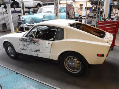 1971 Saab Sonett white