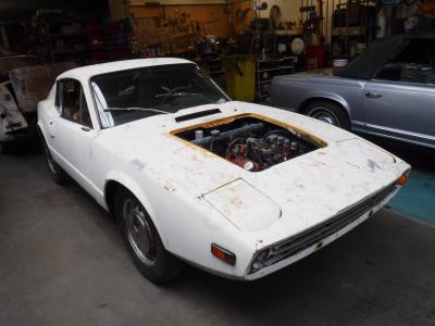 1971 Saab Sonett white