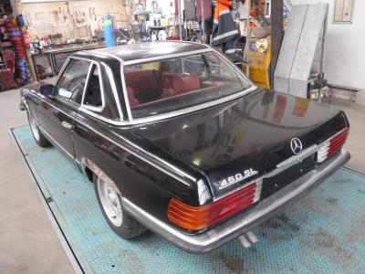 1973 Mercedes - Benz 450SL W107  &#039;&#039;73 black