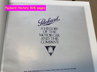 1900 Car Books Classic Cars