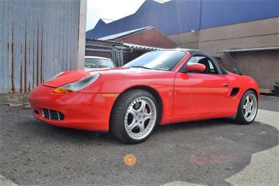 2001 Porsche Boxster S Red