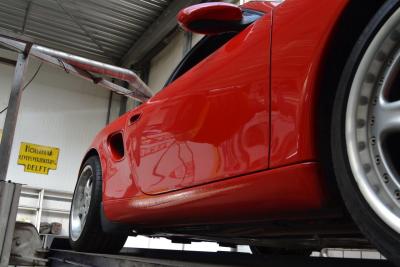 2001 Porsche Boxster S Red