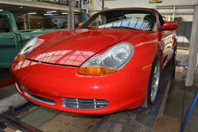 2001 Porsche Boxster S Red