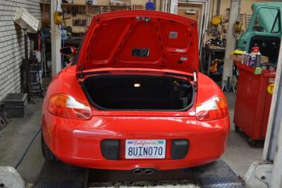 2001 Porsche Boxster S Red