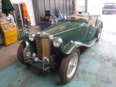 1949 MG TC green nr. 6550