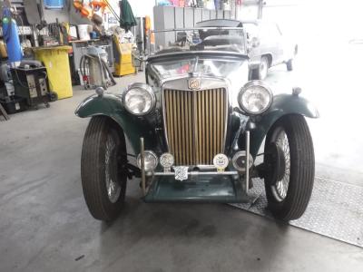 1949 MG TC green nr. 6550