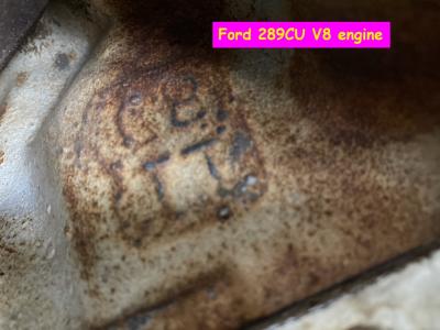 1966 Ford engines / parts Ford engine &#039;&#039;66