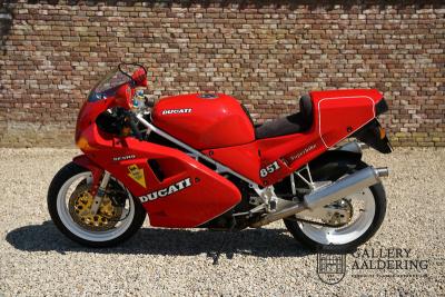 1990 Ducati 851 Superbike SP2 with Only 285 km