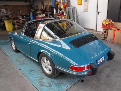 1973 Porsche 911 E Targa blue