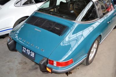 1973 Porsche 911 E Targa blue