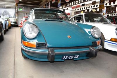 1973 Porsche 911 E Targa blue