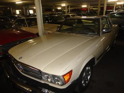 1979 Mercedes - Benz 450SL W107 1979 wit / creme