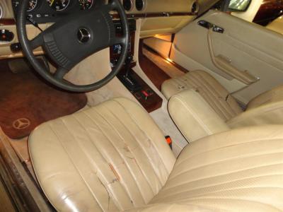 1979 Mercedes - Benz 450SL W107 1979 wit / creme