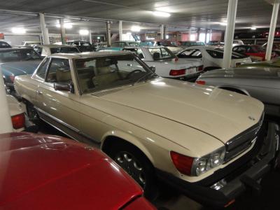 1979 Mercedes - Benz 450SL W107 1979 wit / creme