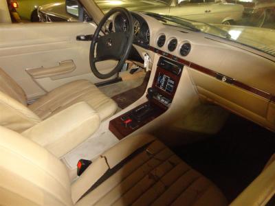 1979 Mercedes - Benz 450SL W107 1979 wit / creme