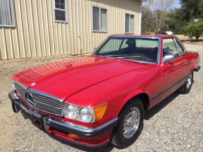 1972 Mercedes - Benz 350SL W107 &#039;&#039;72 red 5582