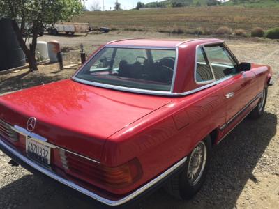 1972 Mercedes - Benz 350SL W107 &#039;&#039;72 red 5582