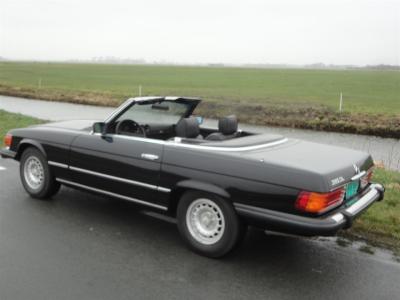 1982 Mercedes - Benz 380SL &#039;&#039;82 black