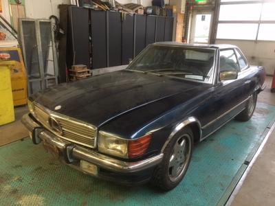 1982 Mercedes - Benz 380SL blue