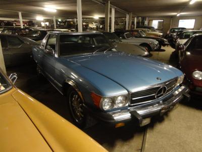 1975 Mercedes - Benz 450 SL W107 blue