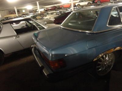 1975 Mercedes - Benz 450 SL W107 blue