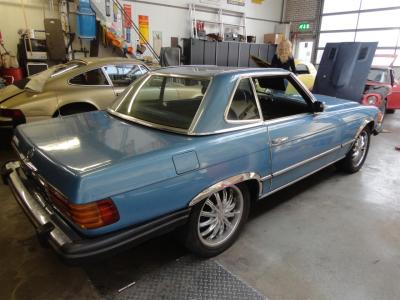 1975 Mercedes - Benz 450 SL W107 blue