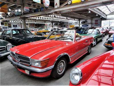 1974 Mercedes - Benz 350SL W107 &#039;&#039;74 red