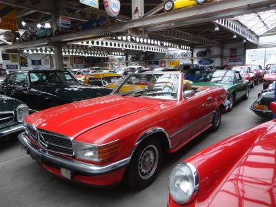 1974 Mercedes - Benz 350SL W107 &#039;&#039;74 red