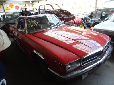 1974 Mercedes - Benz 350SL W107 &#039;&#039;74 red