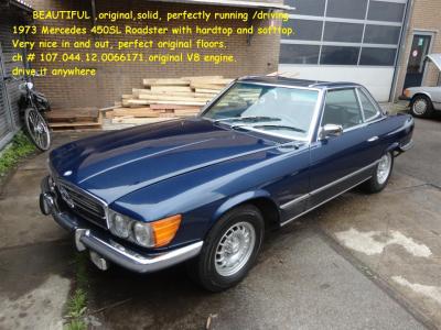 1973 Mercedes - Benz 450SL W107 &#039;&#039;73 blue