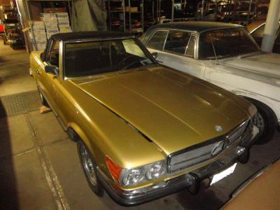 1973 Mercedes - Benz 450 SL W107 gold