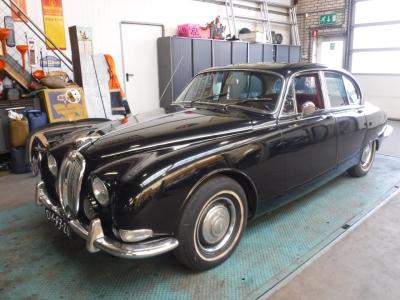 1964 Jaguar 3.8S type zwart