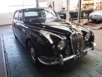 1964 Jaguar 3.8S type zwart