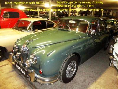 1962 Jaguar MK2 -3.4 ltr RHD