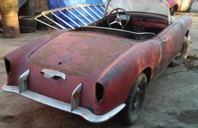 1958 Fiat 1200 TV to restore red