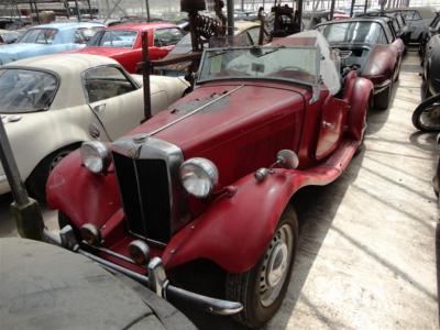 1953 MG TD red 27236