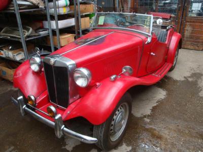 1953 MG TD red 27236