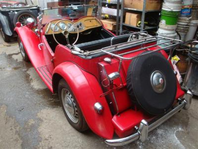 1953 MG TD red 27236