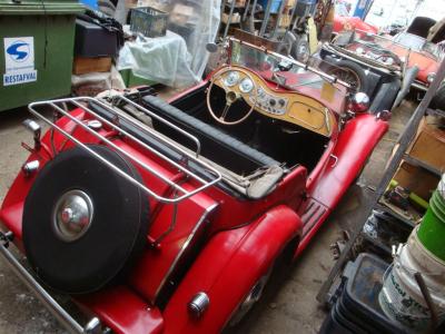 1953 MG TD red 27236