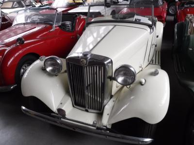 1955 MG TD wit