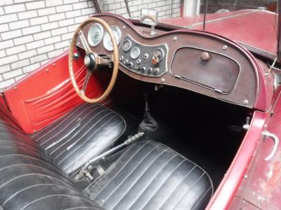 1953 MG TD rood no. 26672