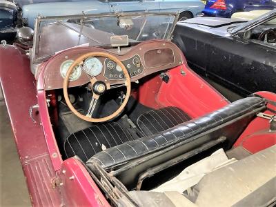 1953 MG TD rood no. 26672